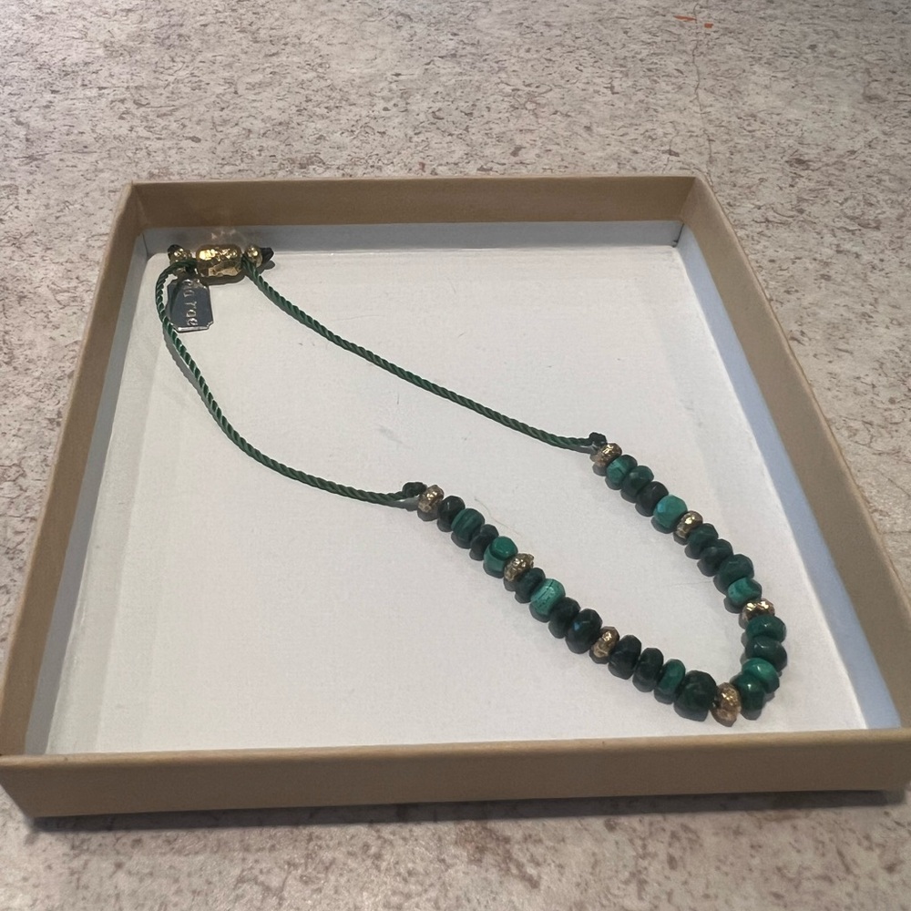 Green and Gold Elegant Bracelet